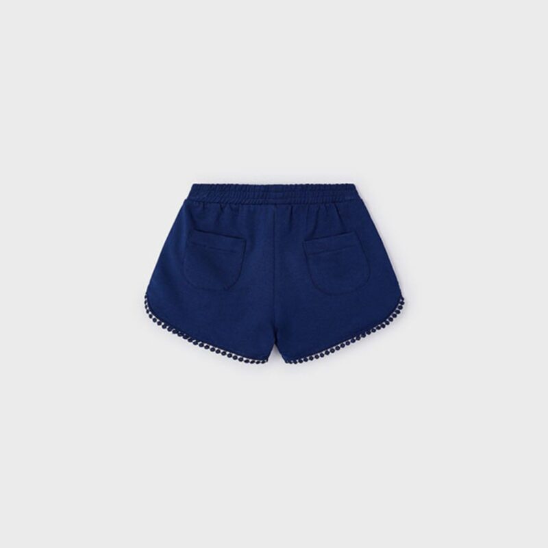 Dark Blue Cotton Short - Image 2