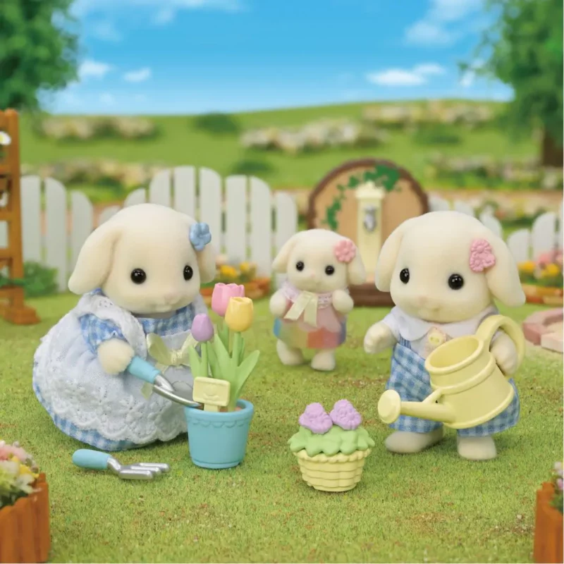 Blossom Gardening Set -Flora Rabbit Sister & Brother - Image 2