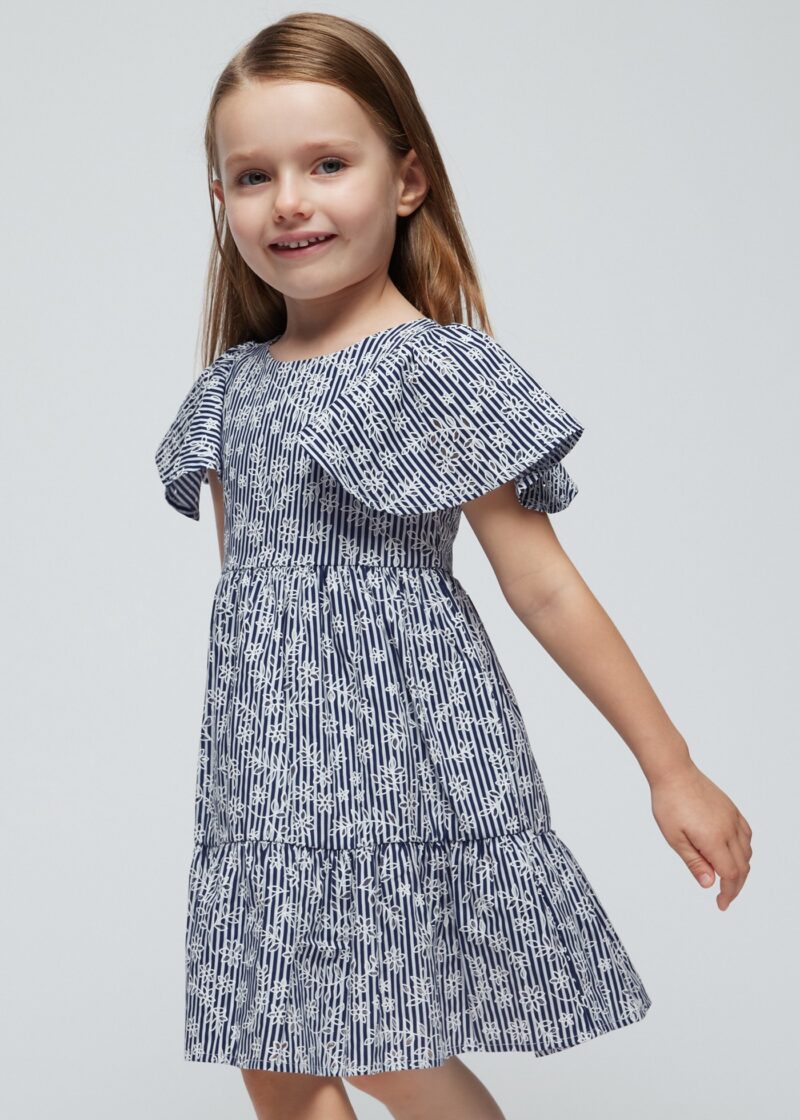 Stripes and Flowers Dress