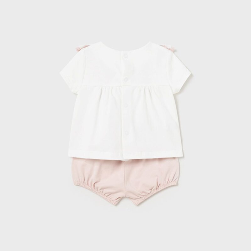 Flower and Butterfly 4 Piece Shorts Set - Image 3