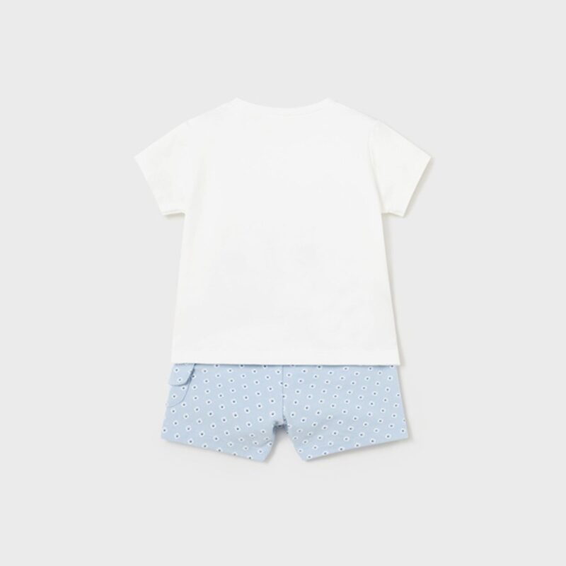 Boys Bear & Bunny 4 Piece Short Set - Image 3