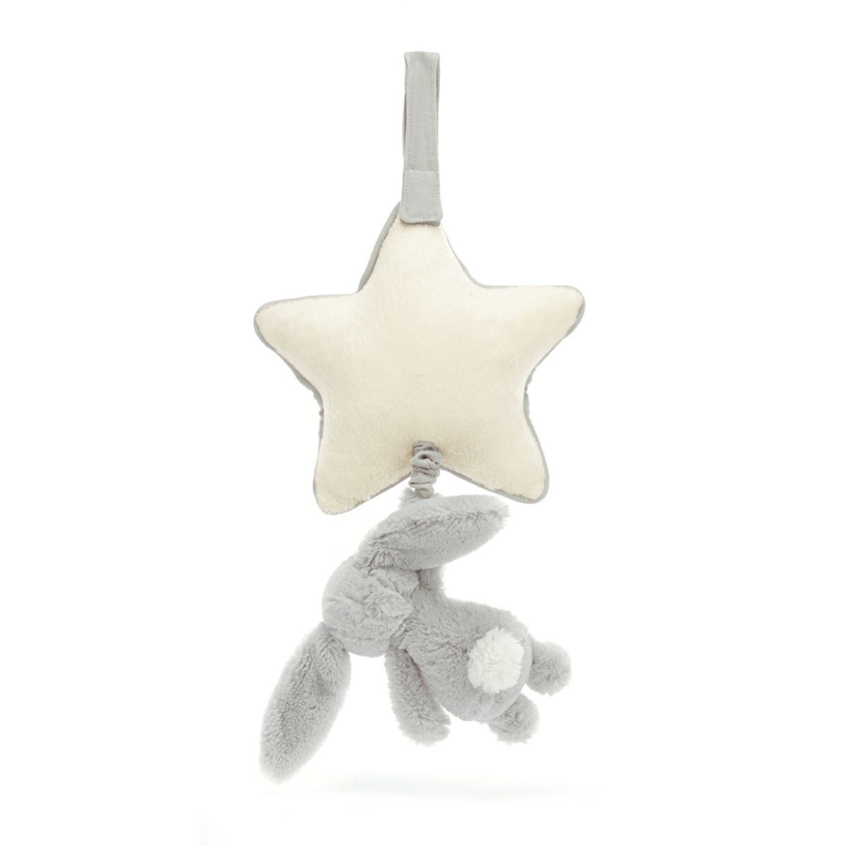 Bashful Silver Bunny Musical Pull - Image 3