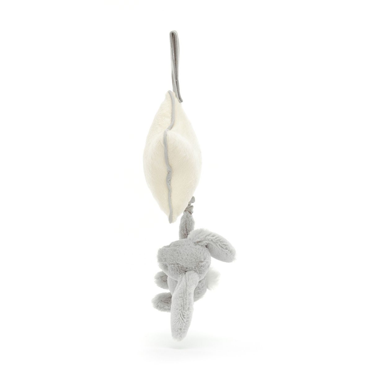 Bashful Silver Bunny Musical Pull - Image 2