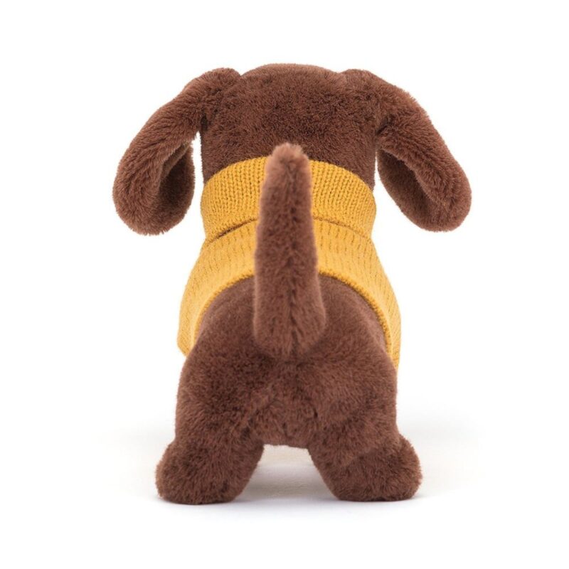 Sweater Sausage Dog Yellow - Image 2