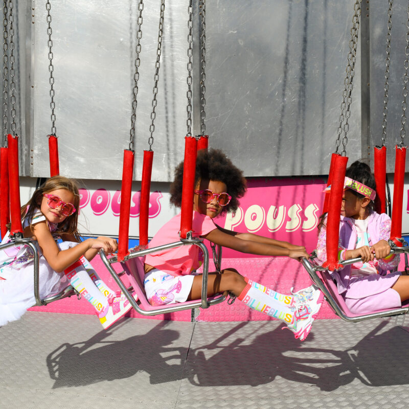 Girls Pink 'Ice Cream Solves Sleeve Top - Image 2