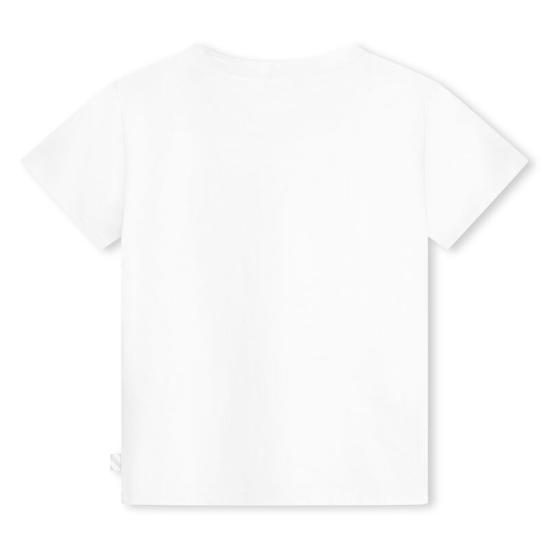 Sequin Ice Cream T-shirt - White - Image 5