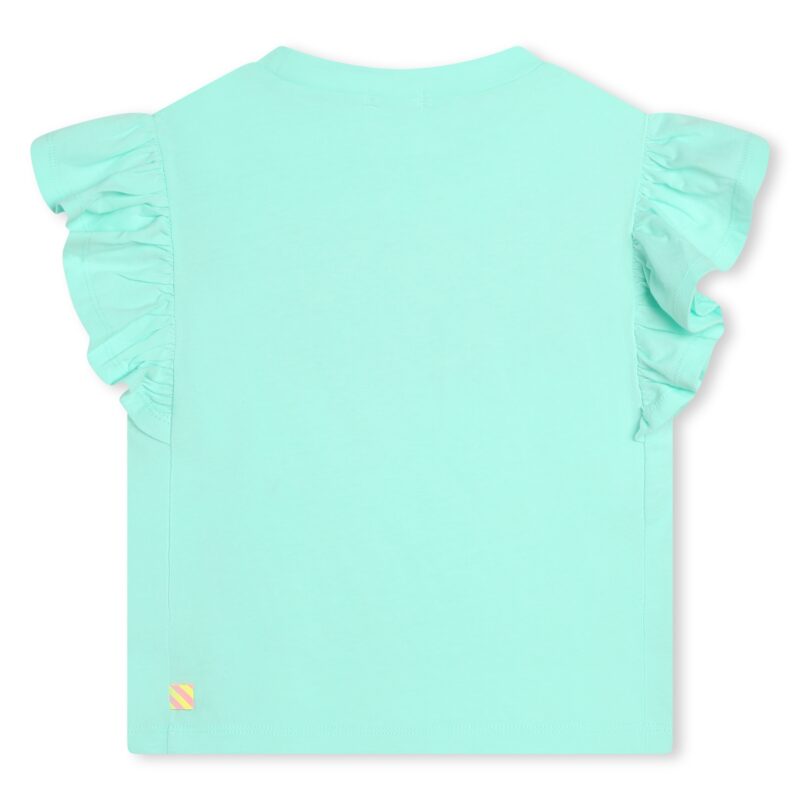 Girls Say Wow Flounce Sleeve Top - Image 3