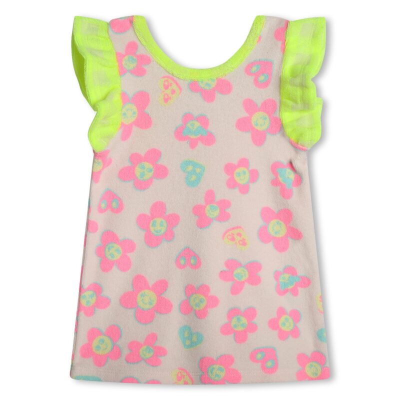 Baby Girls Retro Print Dress - Image 4