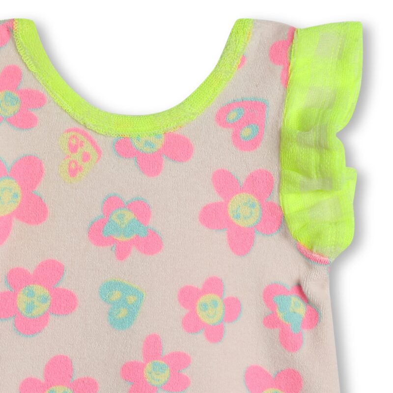 Baby Girls Retro Print Dress - Image 2