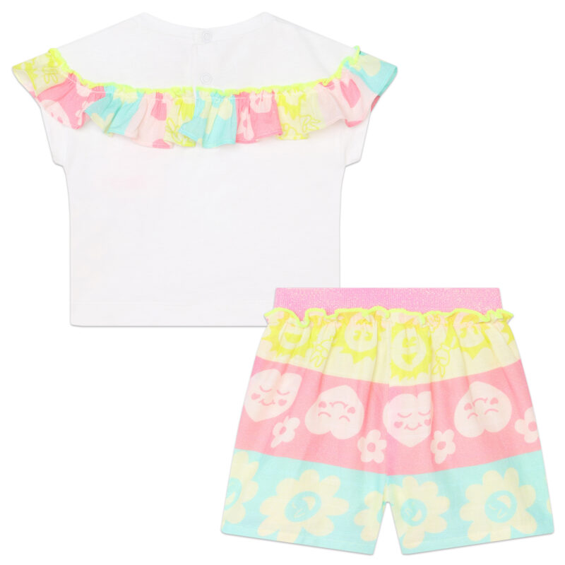 Baby Girls T-shirt and Elasticated Waist Shorts - Image 7