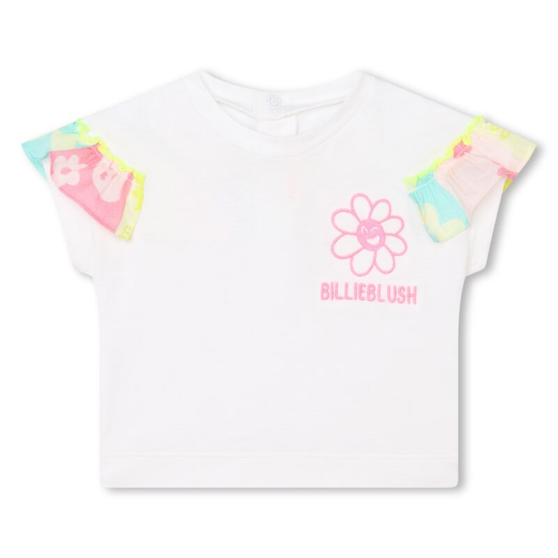 Baby Girls T-shirt and Elasticated Waist Shorts - Image 4