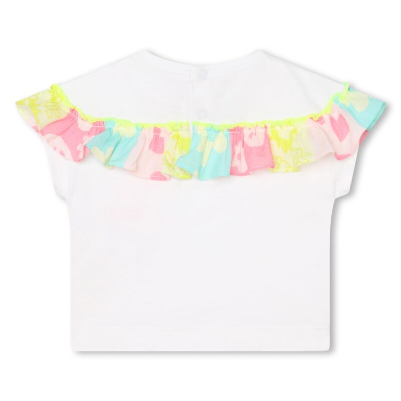 Baby Girls T-shirt and Elasticated Waist Shorts - Image 5