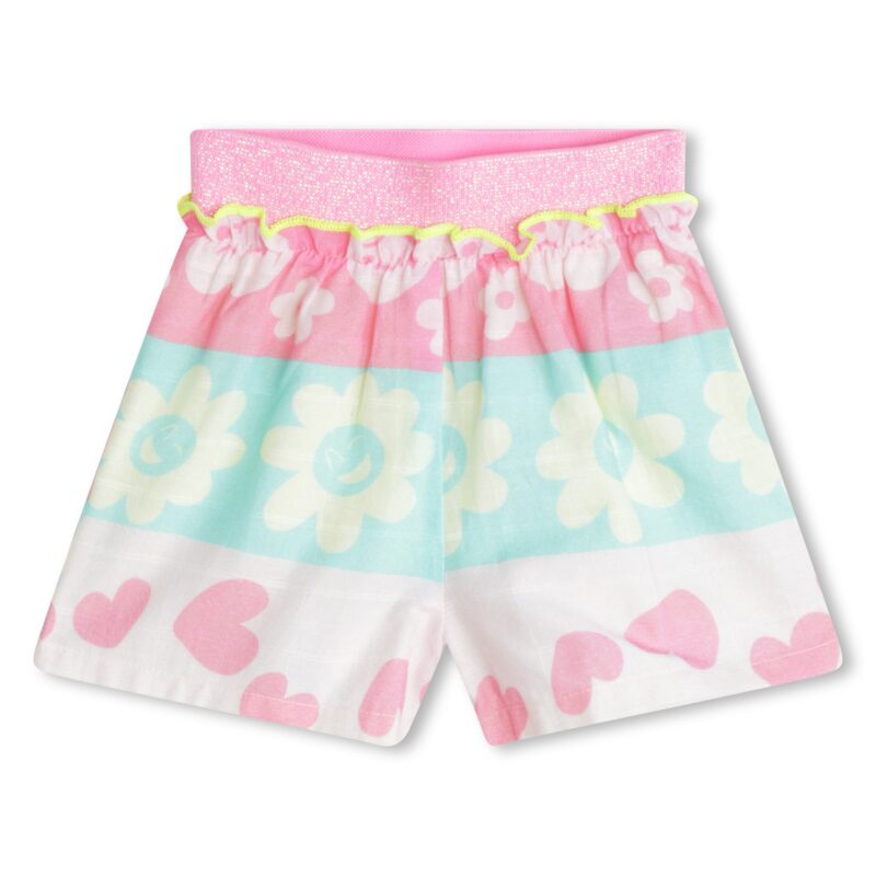 Baby Girls T-shirt and Elasticated Waist Shorts - Image 2