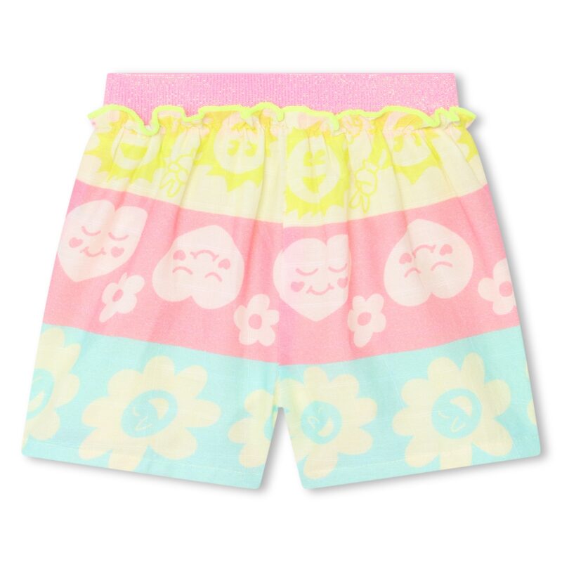 Baby Girls T-shirt and Elasticated Waist Shorts - Image 3