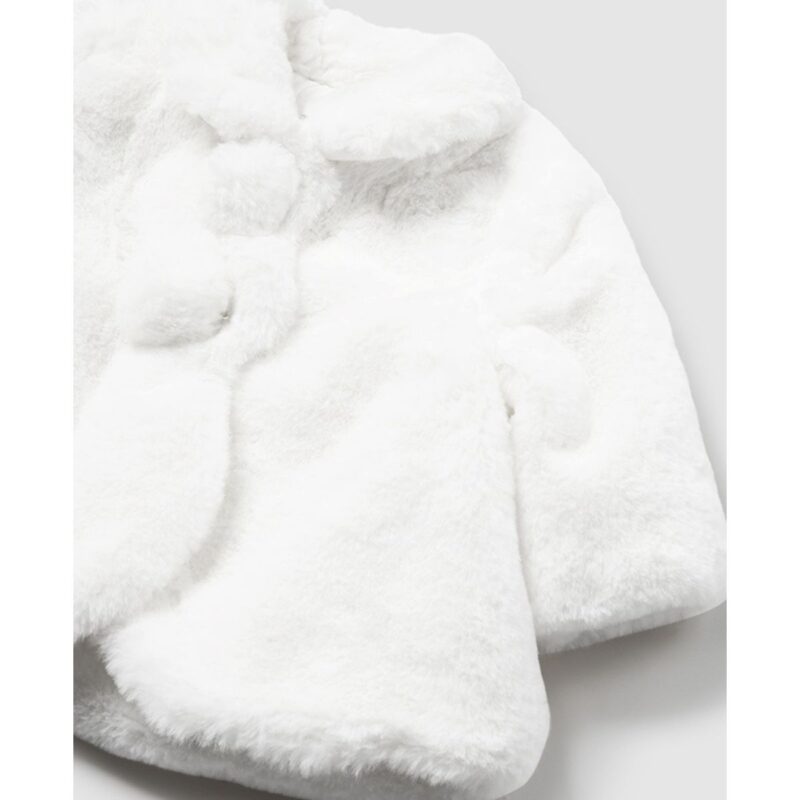 Newborn Girl Fur Coat - Image 2