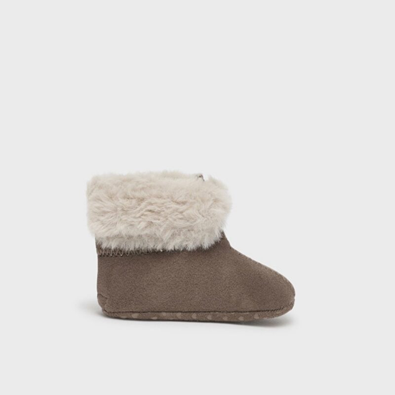 Baby Girls Brown Pre-Walker Boots - Image 2