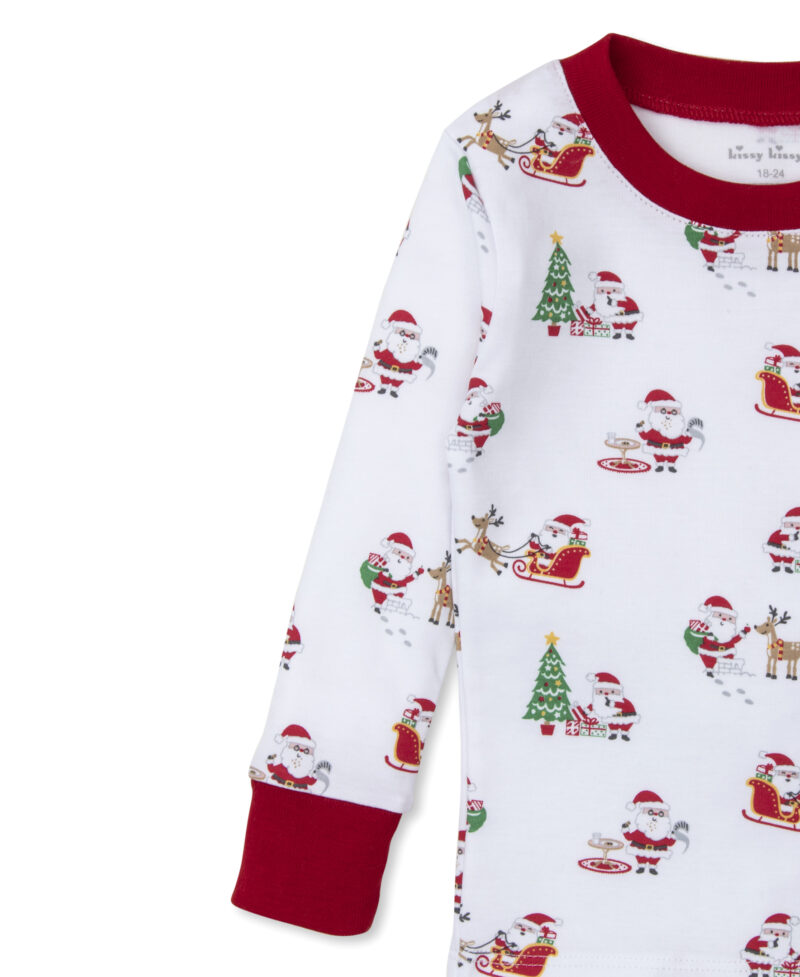 White Festive Christmas Pyjamas - Image 3