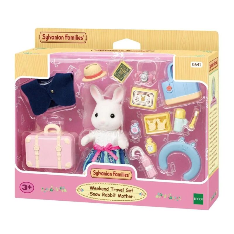 Weekend Travel Set - Snow Rabbit Mother