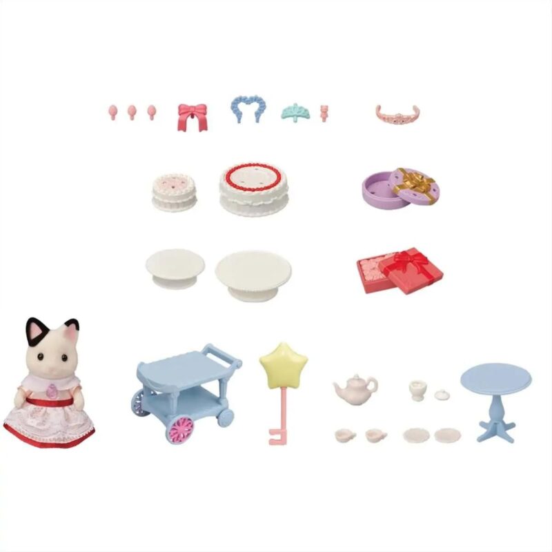 Party Time Playset - Tuxedo Cat Girl - Image 2