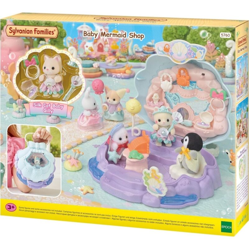 Baby Mermaid Shop Dollhouse Playsets