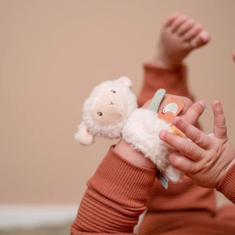 Sheep Wrist Rattle Little Farm - Image 3