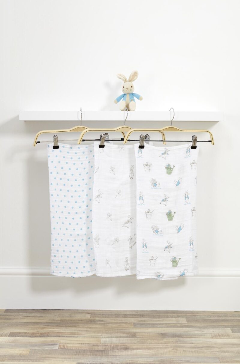 Peter Rabbit Soft Toy & Muslin Gift Set - Image 2