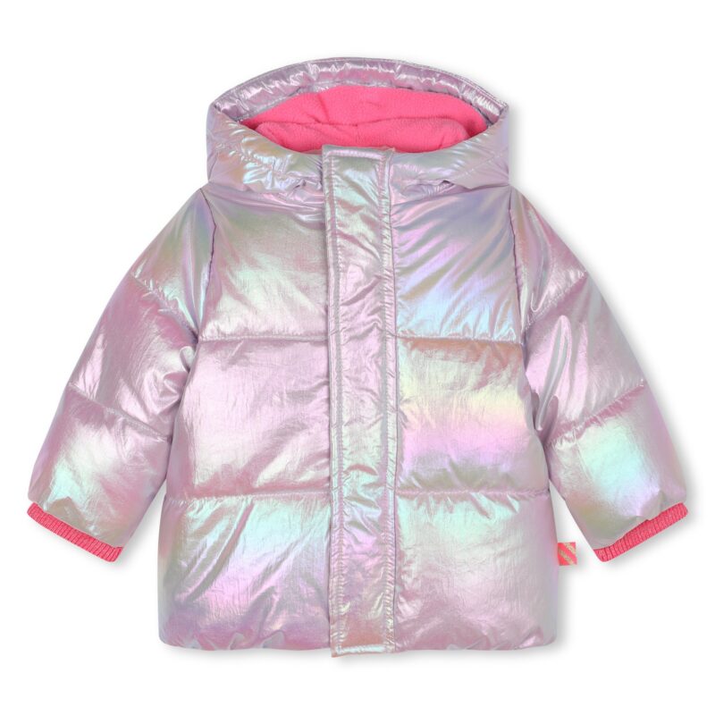 Metallic Puffer Jacket