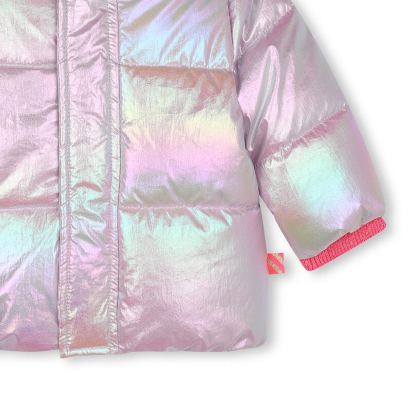 Metallic Puffer Jacket - Image 2