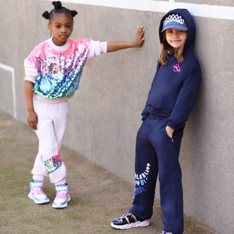 Girls Unicorn Sequin Joggers - Image 5