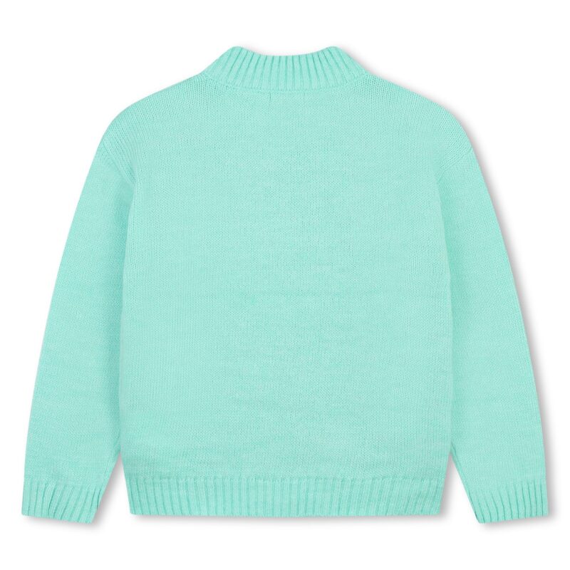 Knitted Sun and Clouds Jumper - Image 2