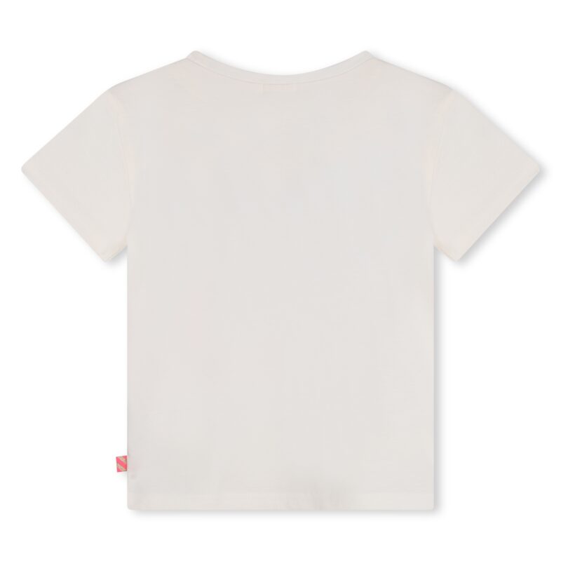 Short Sleeved White Heart T-shirt - Image 2