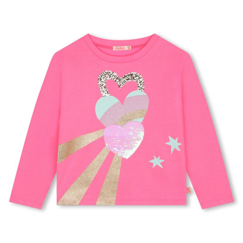 Long Sleeved Heart T-shirt