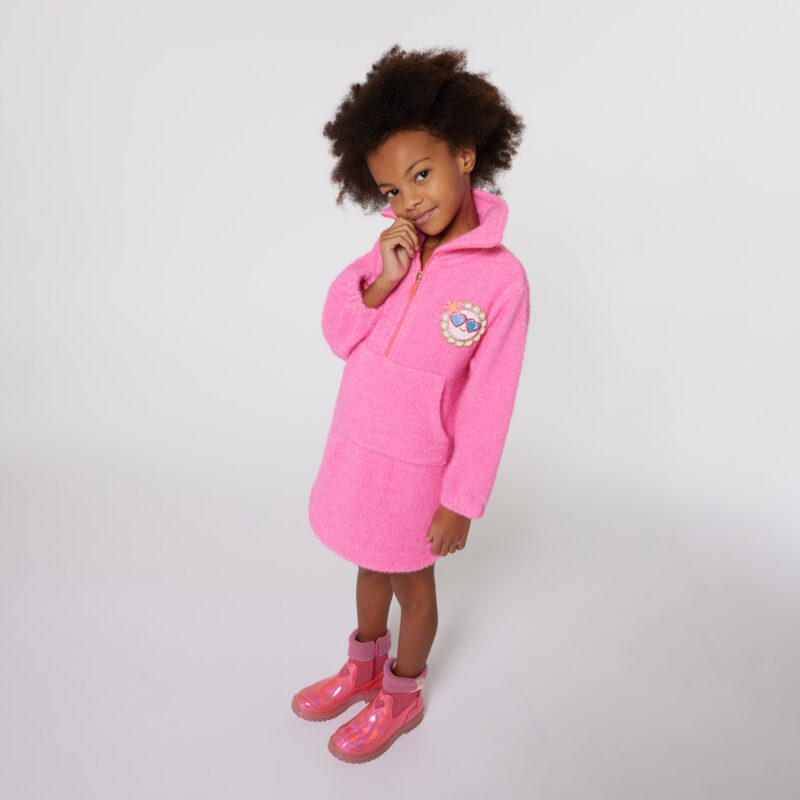 Pink Knitted dress - Image 4