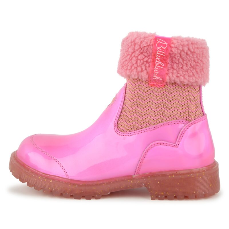 Ankle Boots With Fleece Cuffs - Image 6