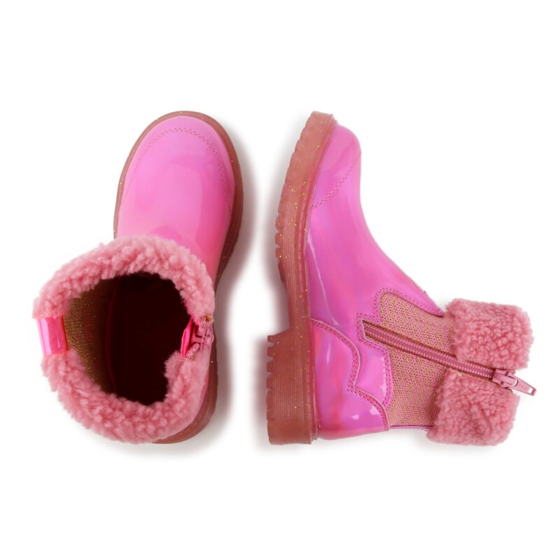Ankle Boots With Fleece Cuffs - Image 7