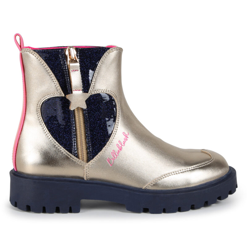 Sequined Zip-up Ankle Boots - Image 2