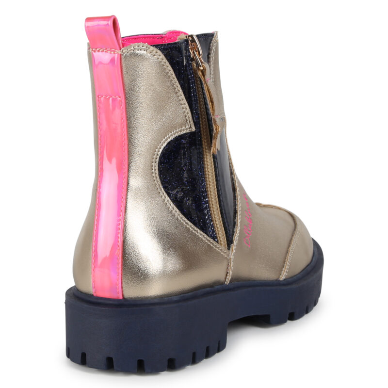 Sequined Zip-up Ankle Boots - Image 3