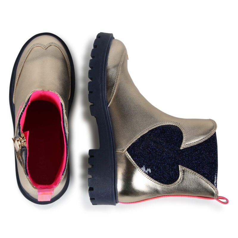 Sequined Zip-up Ankle Boots - Image 6