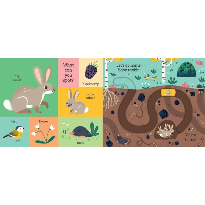Lets Go Home Baby Rabbit (Board) - Image 2