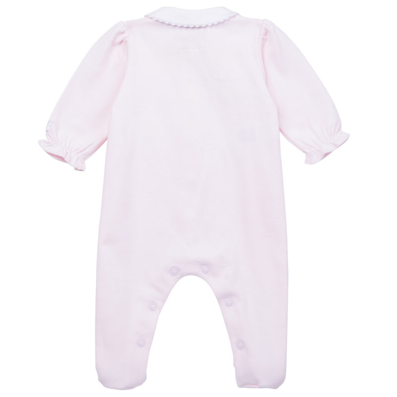 Helen Baby Girls Babygrow and Hat - Image 2