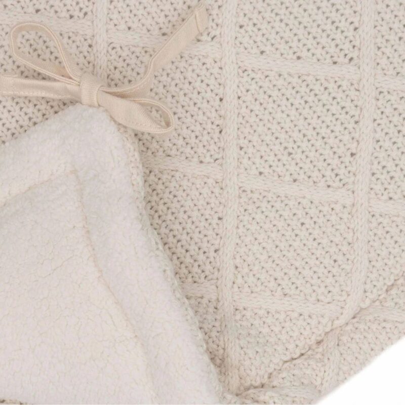 Playpen bumper 180x30cm Cosy Knit - Oatmeal - Image 2