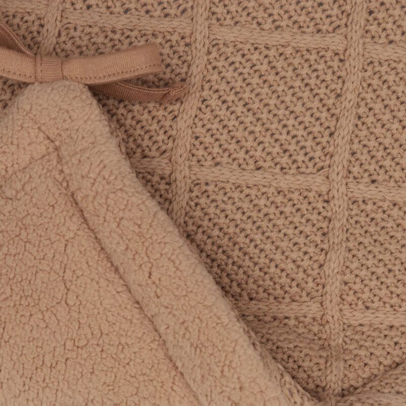 Playpen bumper 180x30cm Cosy Knit - Biscuit - Image 2