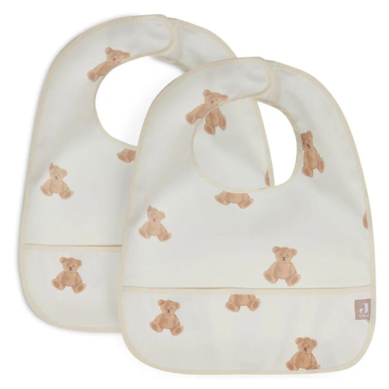 Bib Waterproof - Teddy Bear - 2 Pack