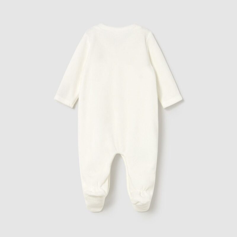 Newborn set of 2 rompers with feet - Image 3