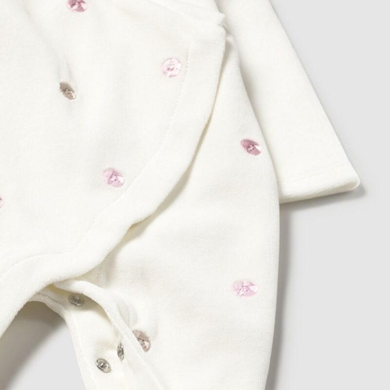 Newborn set of 2 rompers with feet - Image 4