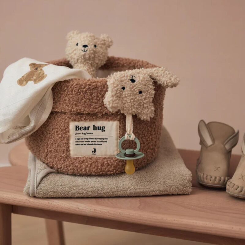 Changing Table Basket Boucle - Biscuit - Image 2