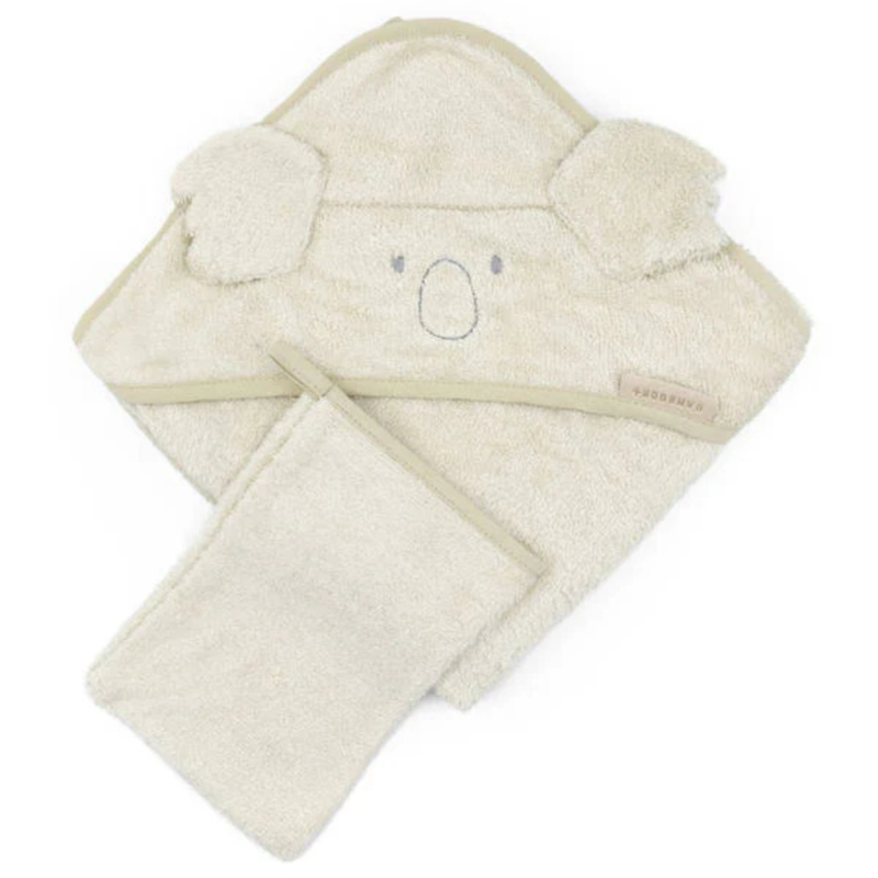 Hooded Towel + Koala Glove
