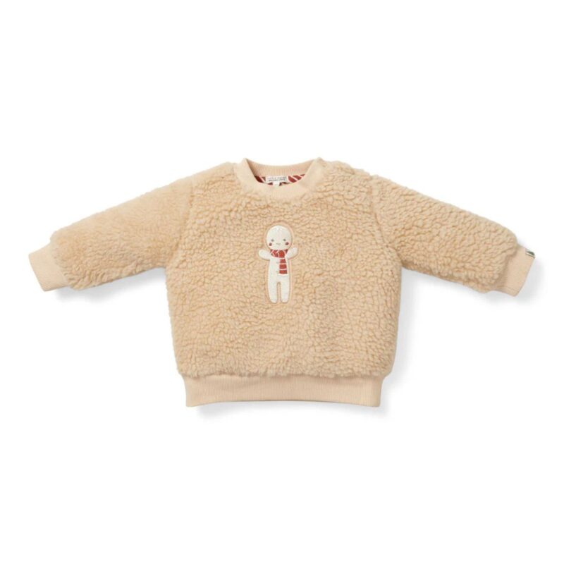 Teddy Christmas Sweater - Gingerbread