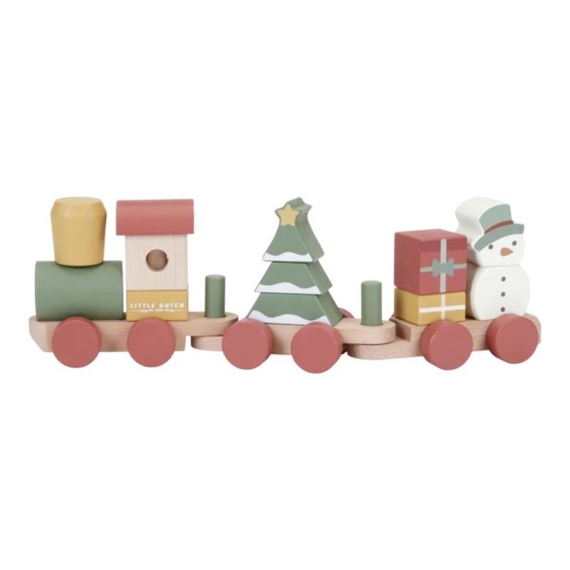 Christmas Blocks Train FSC