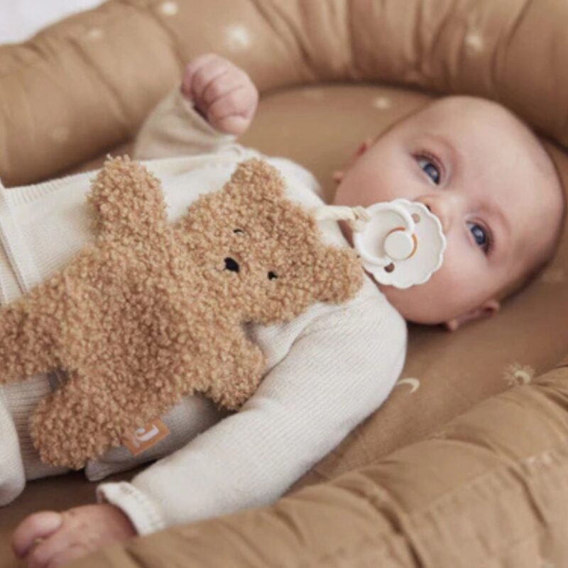 Pacifier Cloth - Teddy Bear - Biscuit - Image 2